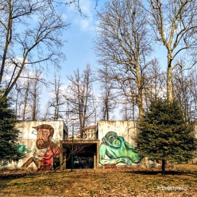 Un attimo di pausa al Parco&nbsp;Michelotti